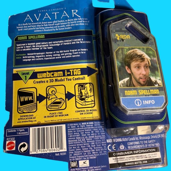 James Cameron's Avatar Norm Spellman Action Figure - Picture 6 of 11